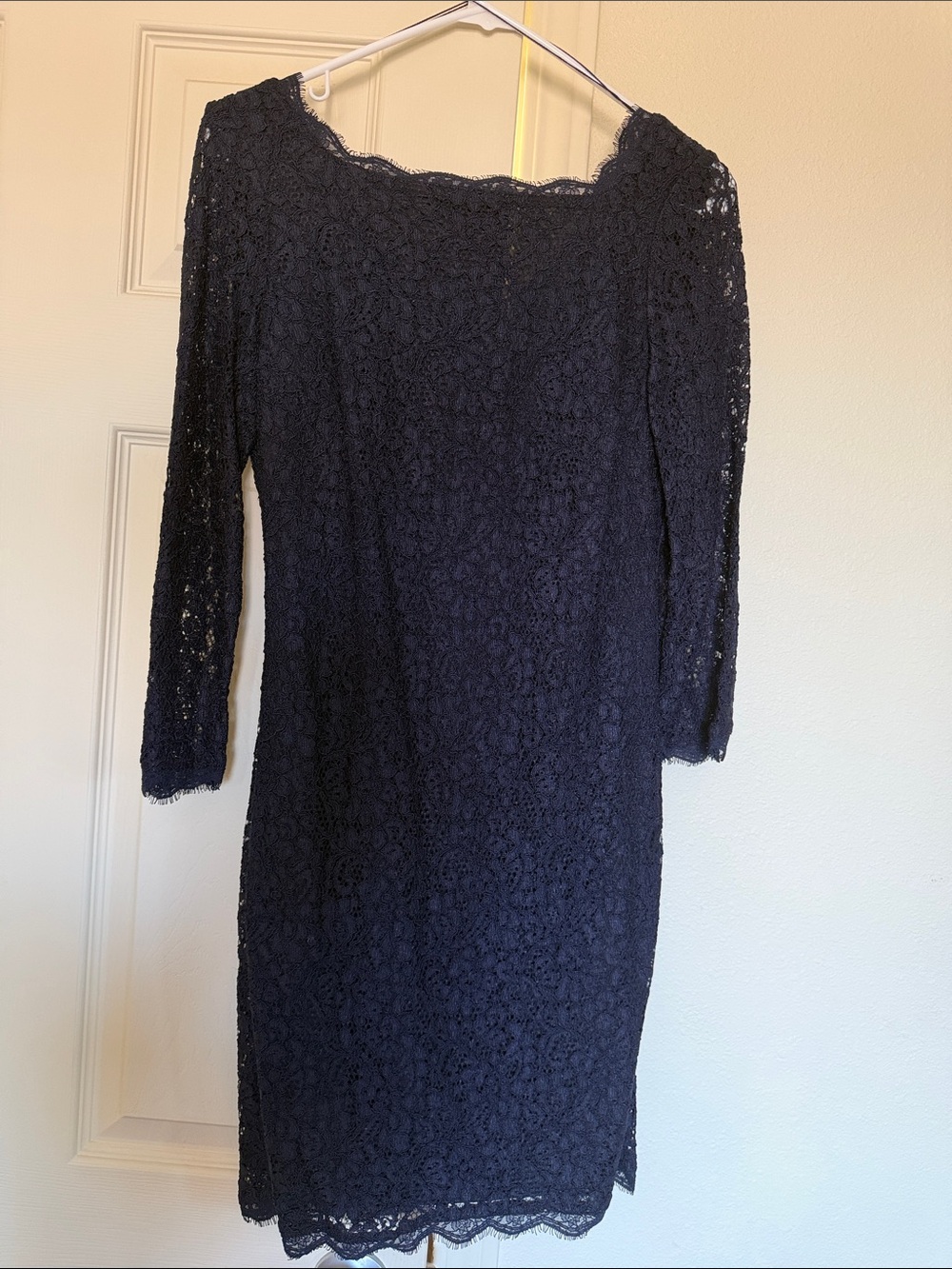 Navy Lace Dress